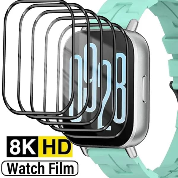 5PCS Полное покрытие для защиты от отпечатков пальцев совместимые Redmi Watch 5 Lite