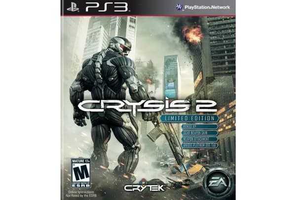 Видеоигра Crysis 2 Limited Edition. Издание на диске. Русский язык на ps3.