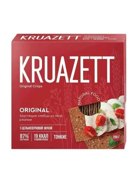 Круазетт Хлебцы ржаные тонкие 200 г