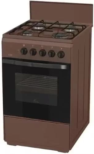 Газовая плита Flama AG14014B, коричневый