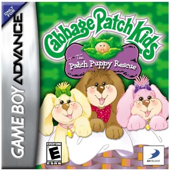 Игровой картридж Cabbage Patch Kids - The Patch Puppy Rescue (GBA, рус.версия) 32K-306