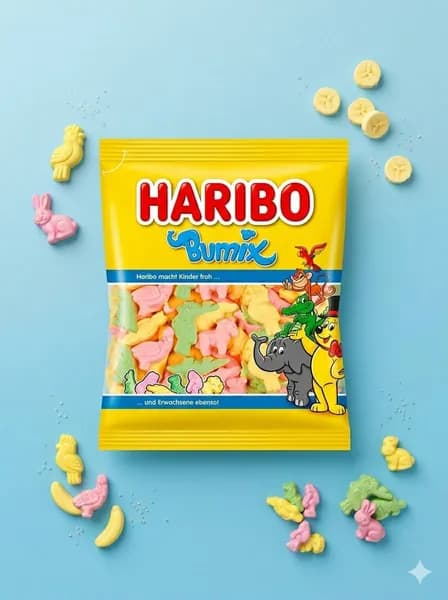 Жевательный мармелад Haribo Bumix 175 грамм