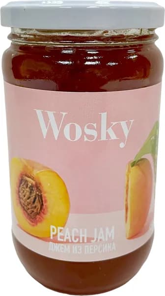 Джем из персика Wosky, 450 г