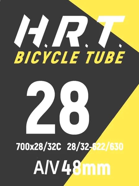 Камера велосипедная H.R.T. 28 700х28-32C, автониппель 48мм