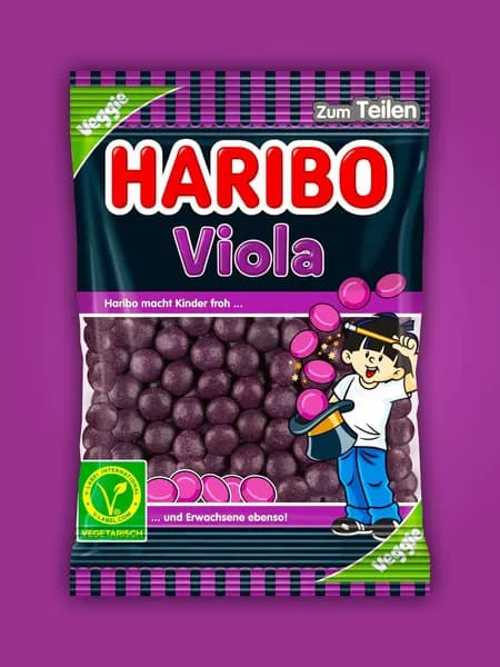 Лакричное драже HARIBO Viola (Виола) 125г Германия