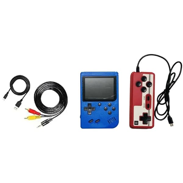 E8(D A G Y) B Портативная игровая консоль в стиле ретро с 400 классическими играми и геймпадом
