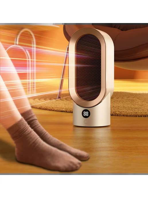 Компактный 800Вт обогреватель для indoors с вентилятором