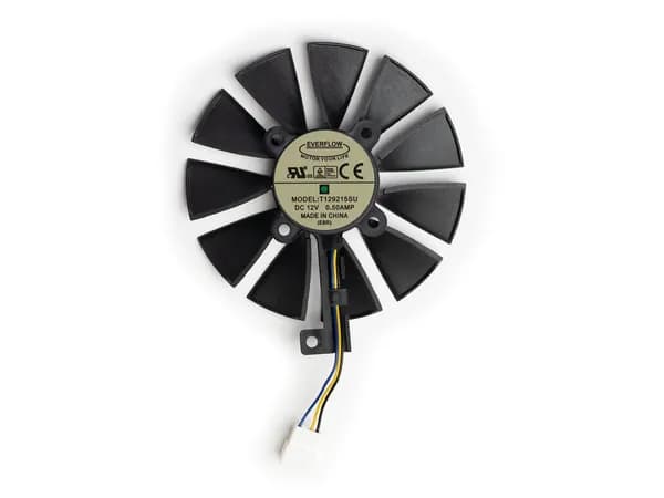 Вентилятор для видеокарты Asus Expedition 4Pin мама 86мм S28мм T129215BU (№1)