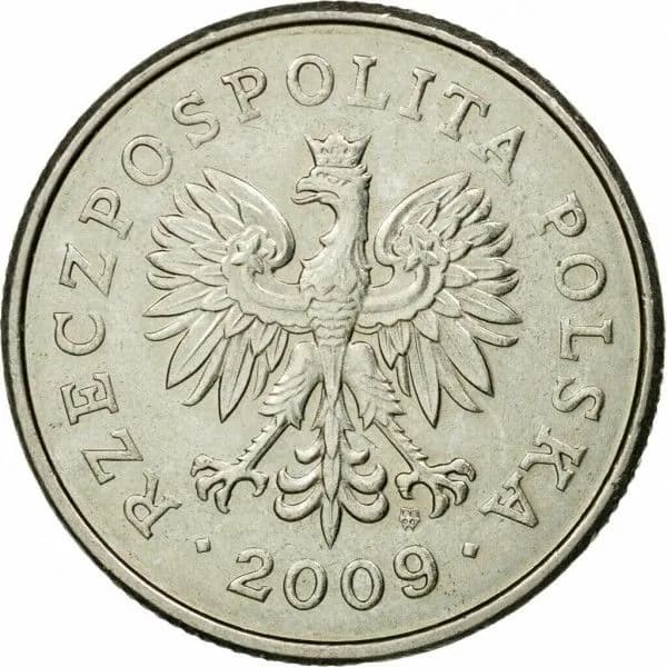 1 злотый, 2009 год, Польша