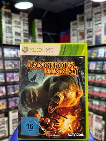 Игра Cabela's Dangerous Hunts 2011 (Xbox 360) (Box)