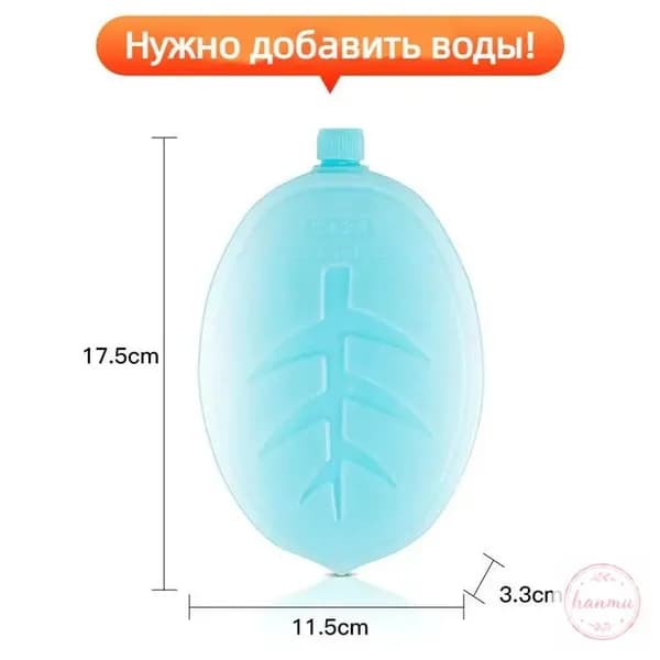 Кристаллы льда*3, подходящие для вентиляторов кондиционеров,Пригодный для вторичной переработки, охлаждаемый, наполненный водой ящик для кристаллов льда