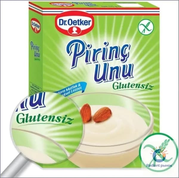 Безглютеновая рисовая мука Dr. Oetker, 175 гр.