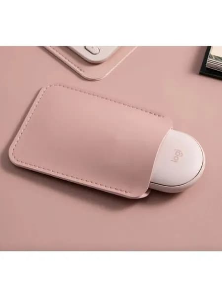 Чехол для хранения мыши Apple Magic Mouse, Logitech Pebble, Розовый