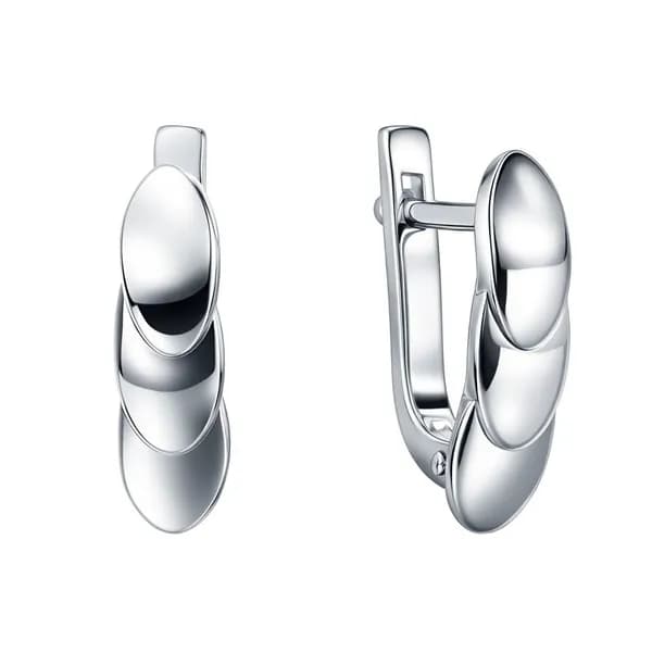 Серьги женские серебро 925 пробы 585GOLD