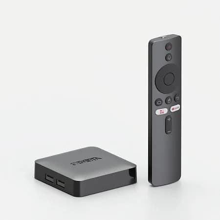 Cadena Медиаплеер Смарт ТВ приставка CADENA PRO A CSB-230 Android, 2 ГБ/8 ГБ, Wi-Fi, Bluetooth, черный, черно-серый