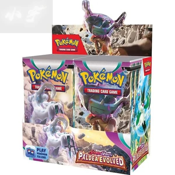 Коллекционные карточки Pokemon Покемон для настольной игры Бустер-пак Боевое усиление,20 шт.(прозрачный)