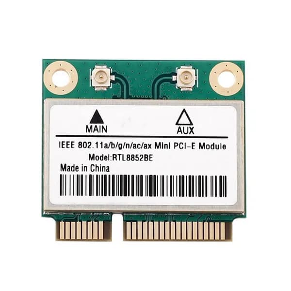 RTL8852BE Сетевая Карта WiFi 6, 1800 Мбит/С, BT 5.2, Двухдиапазонная