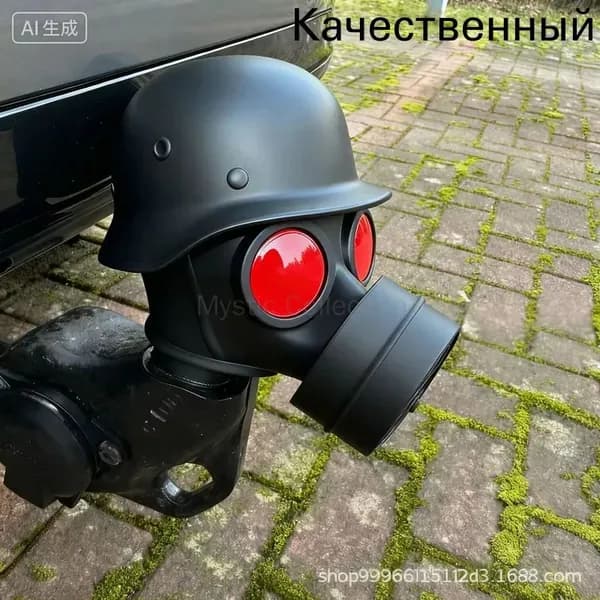Украшение крюка прицепа/колпачок на фаркоп,Это удлиненный нос с ромбовидной текстурой
