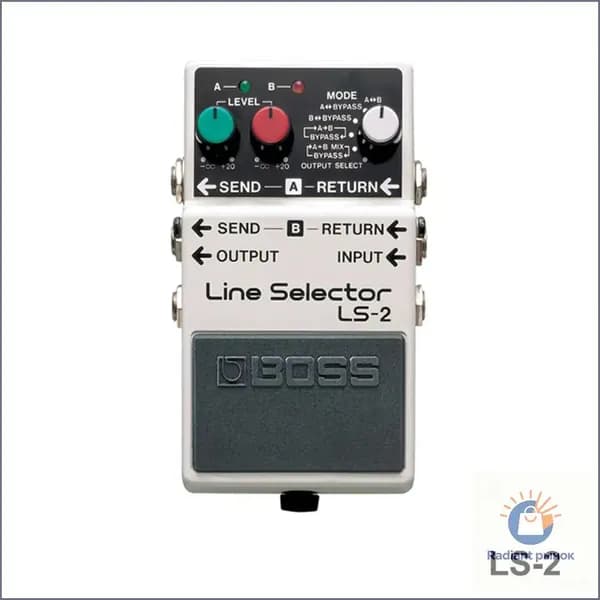 BOSS LS-2 Line Selector Ножная педаль Аксессуары для электрогитары и баса