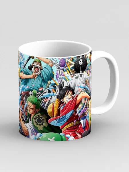 Кружка "One Piece. Аниме Большой Куш Ван Пис. Все герои"