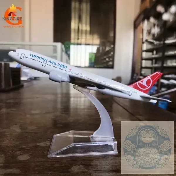 Turkish Airlines Boeing 777, металлическая модель самолета, Turkish Airlines B777