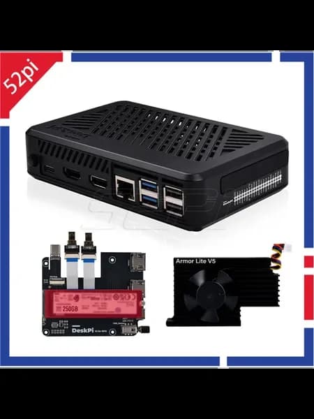 Корпус DeskPi Lite Pi5 для Raspberry Pi 5