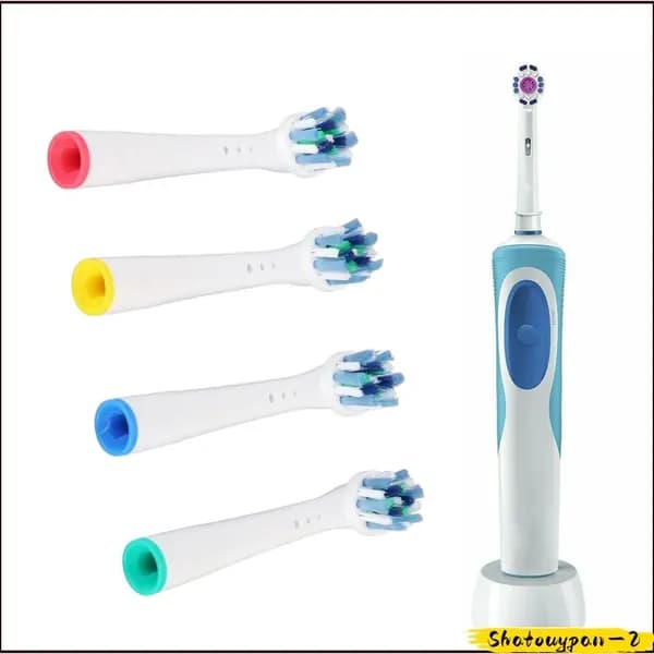Щетки для электрической зубной щетки, мягкие щетинки, 4 шт., для Oral B Braun D12 D10 D16