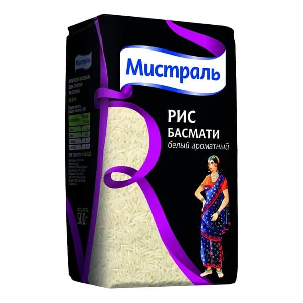 Рис Мистраль Басмати 500 г