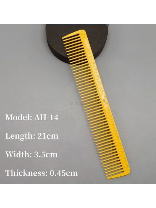 Профессиональная парикмахерская расческа Threaded comb AH-14