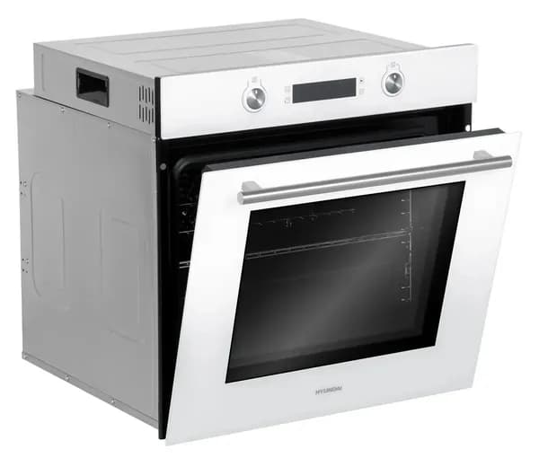 Hyundai  духовой шкаф HEO 6648 WG, белый/серебристый