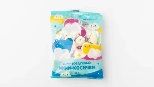 Зефир воздушный "Мини-косички" 40 г