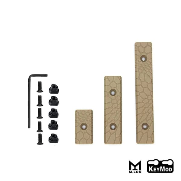 Комплект накладок MGPCQB для панелей направляющих M-Lok/ Keymod (DE)