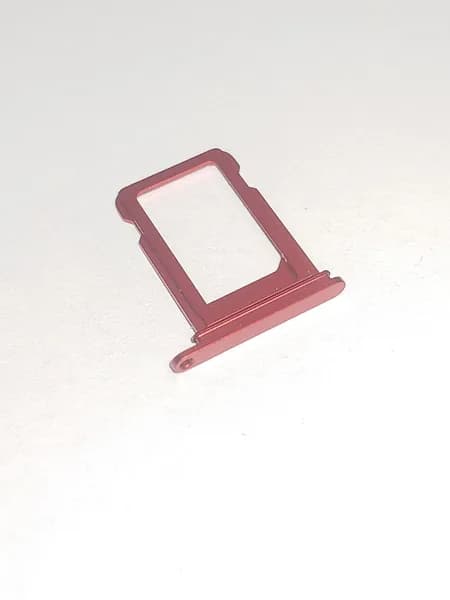 Сим лоток для Apple iPhone 12 mini (красный), Держатель СИМ карты Apple iPhone 12 mini (красный), Контейнер SIM, SIM holder (красный)