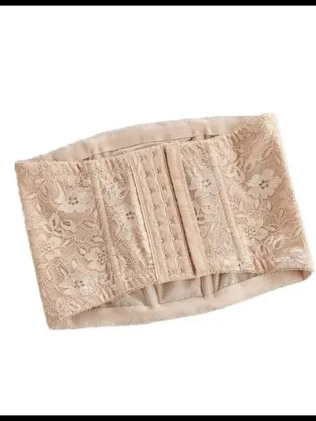 Корсет для живота Nude XL, спортивный бандаж, кружевной корс…