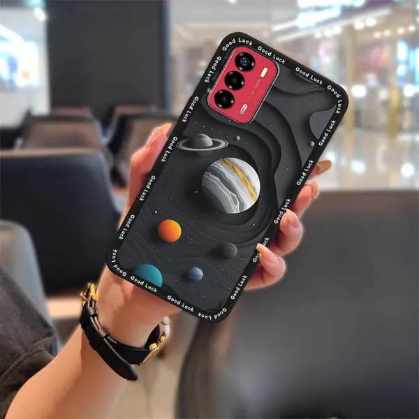 Чехол Lulumi для ZTE Blade V40 Vita/A72, защитный TPU, ударопрочный, антиударный, с защитой от пыли, с симпатичным модным дизайном