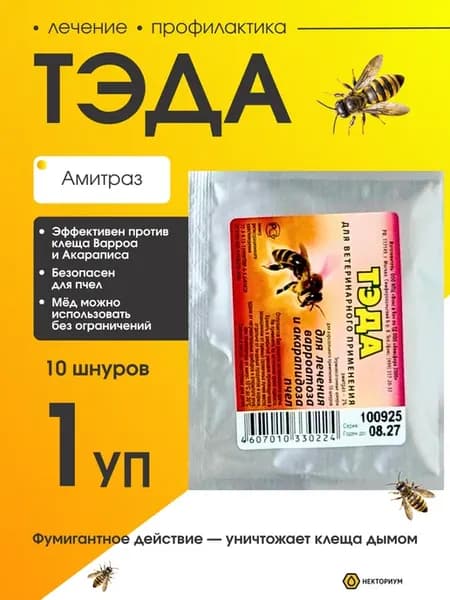 Тэда шнуры от клеща для пчел