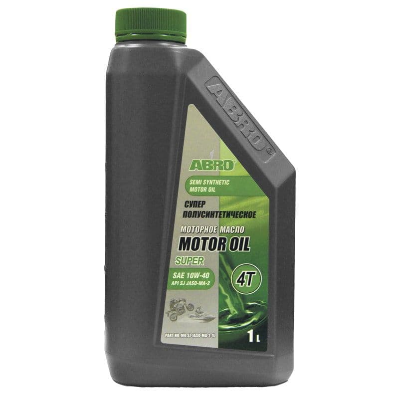Abro 10W-40 Масло моторное, Полусинтетическое, 1 л