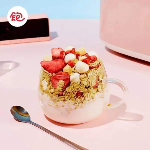WangBaoBao овсяные хлопья со вкусом клубничного йогурта фруктовые злаки быстрого приготовления