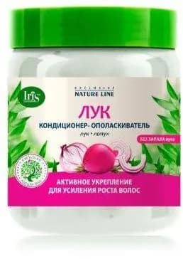 Кондиционер-ополаскиватель для волос "Лук" EXCLUSIVE NATURE LINE Iris, 500 мл