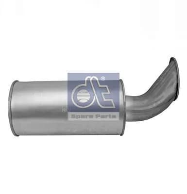 Резонатор (бочка малая) глушителя Volvo FH, FM, FMX, NH 9, 10, 11, 12, 13, 16 (DT Spare Parts)