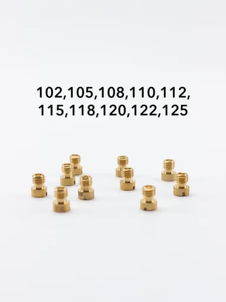 Набор главных жиклеров PE Mikuni 102-125 10 шт
