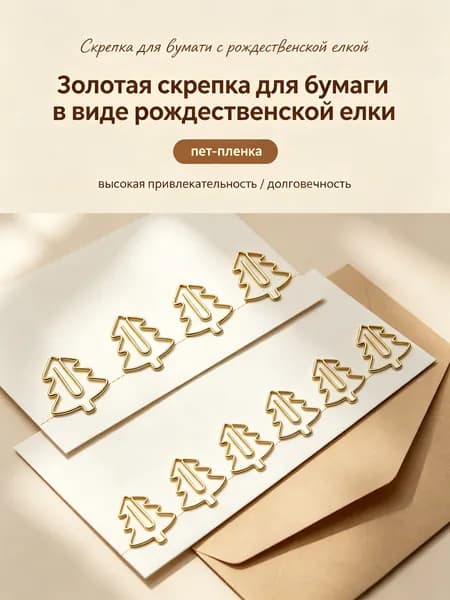 10 скрепок для бумаги