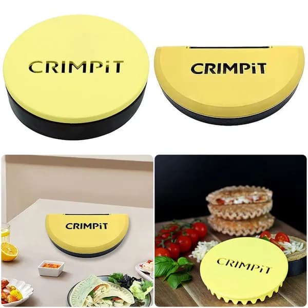 Сэндвич-пресс CRIMPiT полукруглый и круглый для здоровых закусок