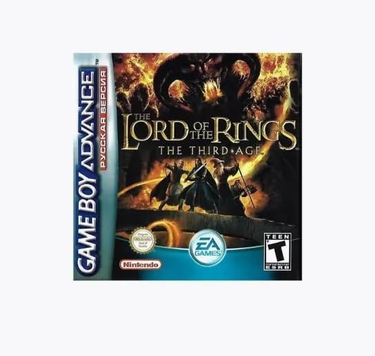 Игровой картридж Lord of the Rings: The Third Age (Властелин Колец: Средневековье)GBA, рус.версия (Platinum) 128K-218