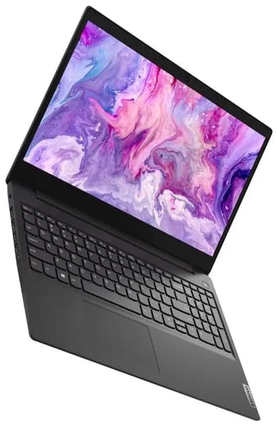 Lenovo Ноутбук 15.6", Intel Celeron N4500, RAM 4 ГБ, SSD 256 ГБ, Intel UHD Graphics 600, Windows Pro, черный, черный матовый, Русская раскладка