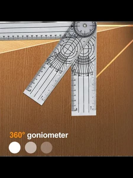 Профессиональный угломер 360°, износостойкий уровень для стр