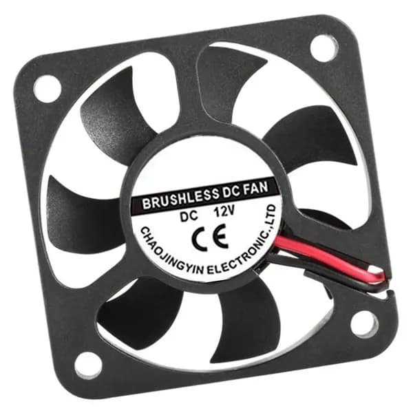 Тихий вентилятор 5010 для корпуса ПК, - 12V