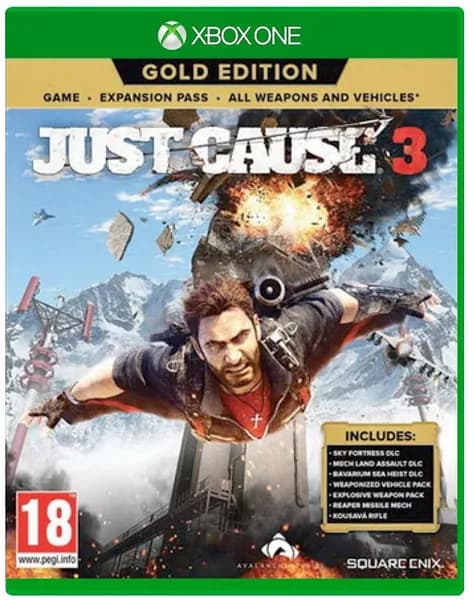Игра Xbox ONE / Series X Just Cause 3 Gold Edition (Диск) (Xbox Series, Xbox One, Английская версия)