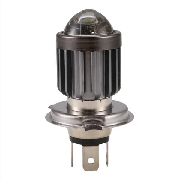 H4 LED-прожектор для мотоциклетной фары, интегрированный двухцветный модуль 12 80 В / 1200 лм, авиационный алюминий
