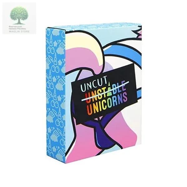 Unstable Unicorns Uncut ExpansionНестабильные Единороги Стратегическая Карточная Игра Для Вечеринок И Развлечений